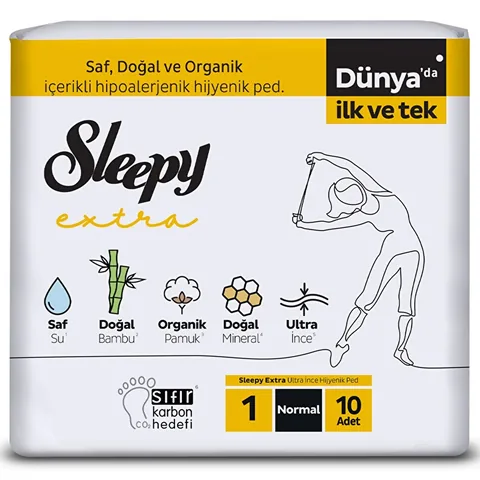 Sleepy Umweltfreundliche Ultra Dünne Damenbinden