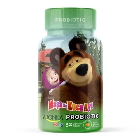 Voonka Masha und der Bär Probiotische Kaubonbons - 32 Tabletten