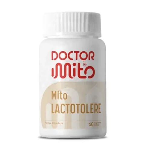 Doctor Mito Lactotoler Nahrungsergänzungsmittel für die Verdauungsgesundheit - 60 Tabletten