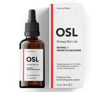 Osl Omega Skin Lab Retinol 1 Serum mit Squalan 30ml