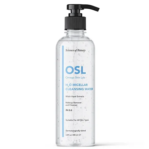 Osl Omega H2O Mizellen-Reinigungswasser 200ml - Make-up Entferner