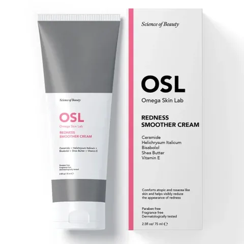 Osl Omega Skin Lab كريم أو إس إل أوميجا سكين لاب لتخفيف الاحمرار 75 مل