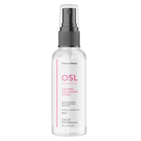 Osl Omega Skin Lab أو إس إل تونر أوميجا سكين لاب المهدئ والمتوازن للوجه 200 مل
