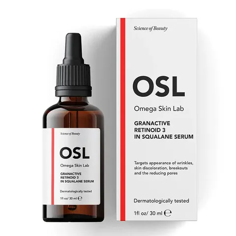 Osl Omega Skin Lab سيروم أو إس إل أوميجا سكين لاب جراناكتيف ريتينويد 3% في سكوالين 30 مل