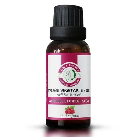 Edys Organics Raspberry Seed Oil 30ml - Pure Cold-Pressed Oil