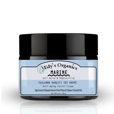 Edys Organics كريم الوجه المضاد للشيخوخة من إيديز أورجانيكس مارين ٥٠ جم