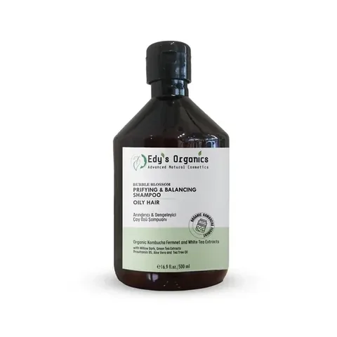 Edys Organics شامبو إيديز أورجانيكس المنقي والمتوازن بخلاصة الشاي 500 مل