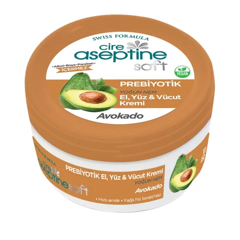 Aseptine Avocado Präbiotische Creme - Intensive Feuchtigkeitspflege 30ml