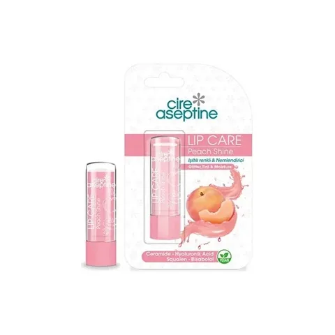 Крем для губ Cire Aseptine цветной персиковый блеск 1 шт