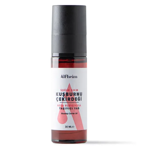 Hagebuttenkernöl 30ml von Alfheim – Natürlicher Hautfeuchtigkeitsspender