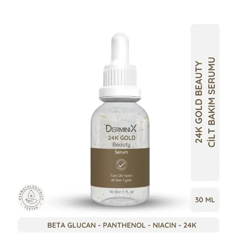 Derminix 24K Gold Serum - Anti-Aging Beauty Elixir 30 ml