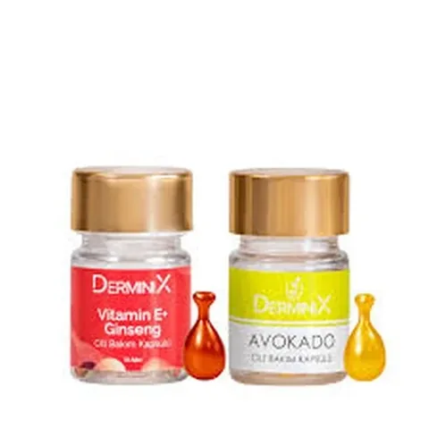 Derminix Vitamin E & Ginseng Hautpflegekapseln