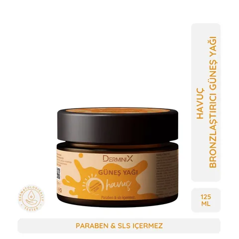 Derminix زيت ديرمينيكس كاروت صن 125 مل حماية من أشعة الشمس وترطيب