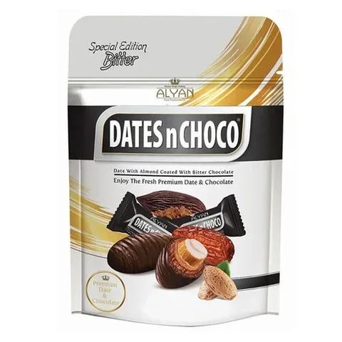 Datteln in Zartbitter-Schokolade - 90g