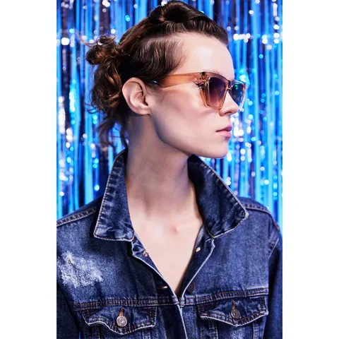 Aqua Di Polo Sunglasses Unisex Black Rectangle Apss012201