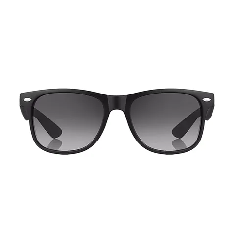 Солнцезащитные очки Aqua Di Polo унисекс черные прямоугольные Apss012201
