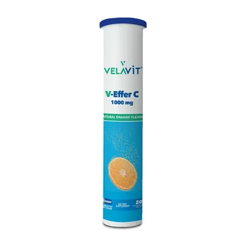 Velavit V-Effer C 1000 mg Dietary Supplement 20 Tablet