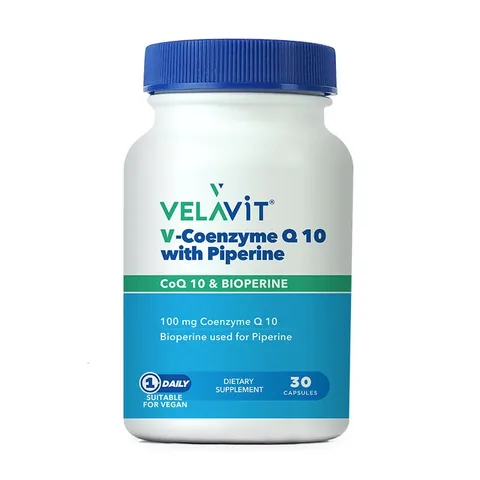 Velavit V-coenzyme Q10 with Piperine 30 capsules