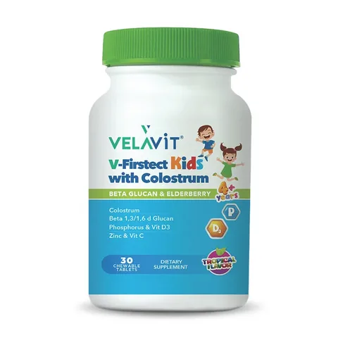 Velavit V-firstect Kids With Colostrum Supplementary Food 30 capsules