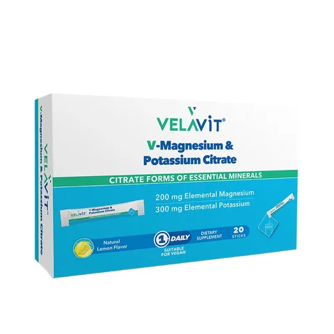 Velavit V-magnesium Potassium Citrate Supplementary Food 20 sachets