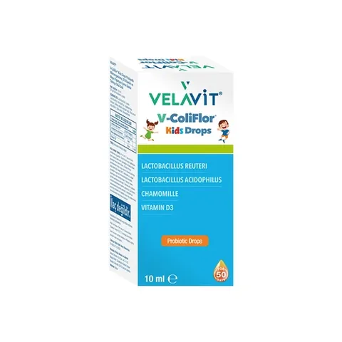 Velavit V-ColiFlor Kinder Probiotika Tropfen 10 ml