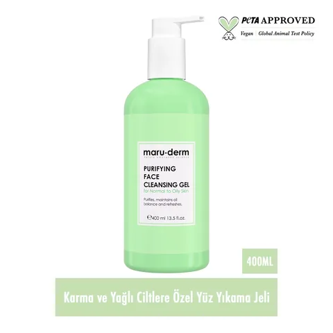 Гель для умывания Maruderm специальный для комбинированной и жирной кожи 400 мл