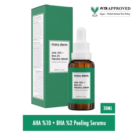 ماسك تقشير البشرة 30 مل من ماروديرم AHA 10% + BHA 2% Maruderm