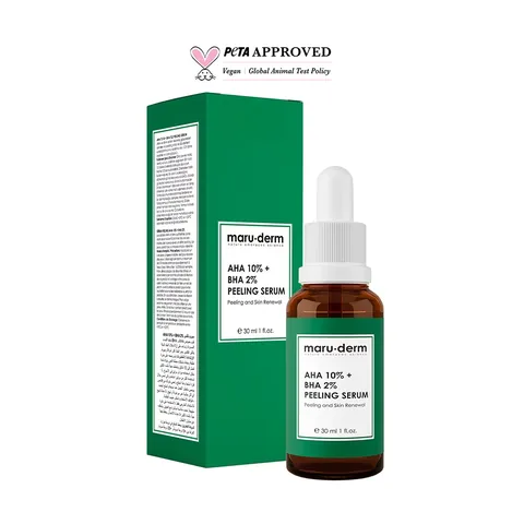 ماسك تقشير البشرة 30 مل من ماروديرم AHA 10% + BHA 2% Maruderm