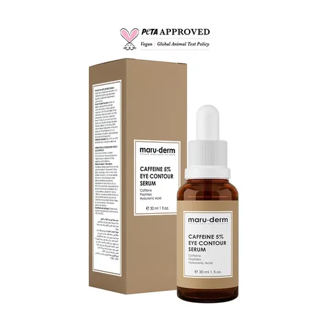 Maruderm Koffein Augenserum mit Peptiden und Hyaluronsäure 30ml
