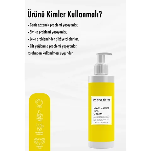 Maruderm Niacinamid 10% Porenverengende Spotbehandlung 200ml