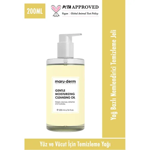 Maruderm Reinigungsöl für Gesicht und Körper - 200ml
