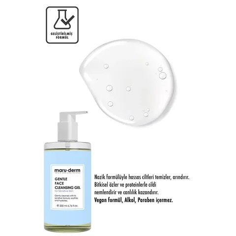 Maruderm Face Wash Gel For Sensitive And Atopic Skin 200 ml