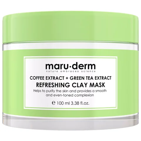 Maruderm Coffee Extract + Green Tea Extract Refreshing Clay Mask 100 ML