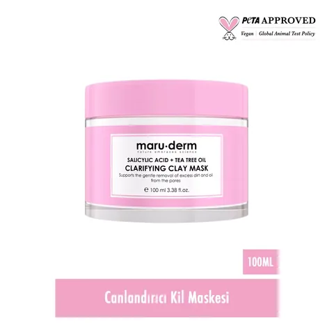 Maruderm Salicylic Acid and Tea Tree Oil Clay Mask 100 ml