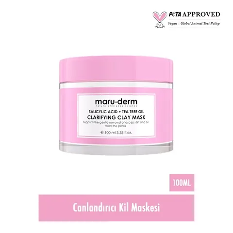 Maruderm Salicylic Acid and Tea Tree Oil Clay Mask 100 ml