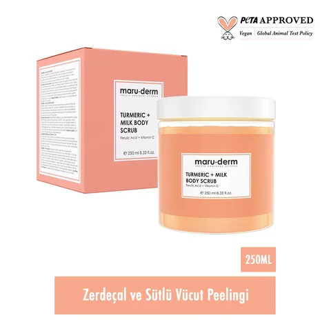 Maruderm Turmeric+ Milk Body Peeling 250 ml