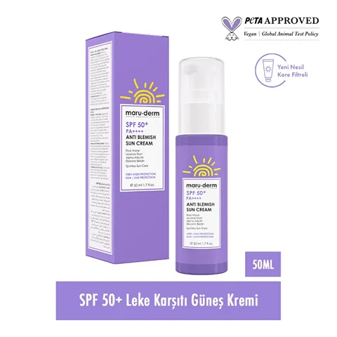Maruderm Spf50+ Anti-spot Sunscreen 50 ml