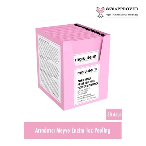 Maruderm Purifying Fruit Enzyme Powder Peeling 60 gr