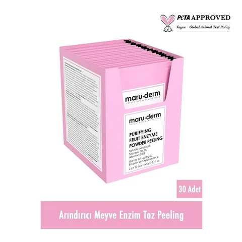 Maruderm Purifying Fruit Enzyme Powder Peeling 60 gr