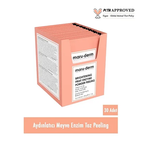 Пудра-скраб для лица с фруктовыми энзимами Maruderm 60 г