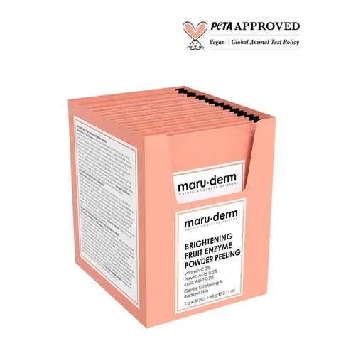 Пудра-скраб для лица с фруктовыми энзимами Maruderm 60 г
