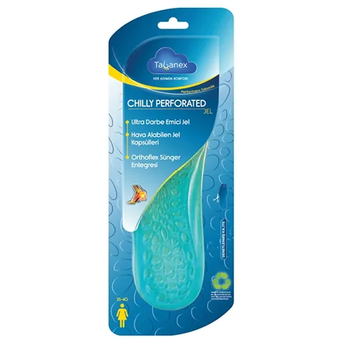 Tabanex Women's Perforated Performance Gel Insoles