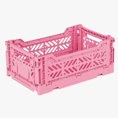 Ceranty Pink Klappbox 4L - Kompakte & Stilvolle Aufbewahrungslösung