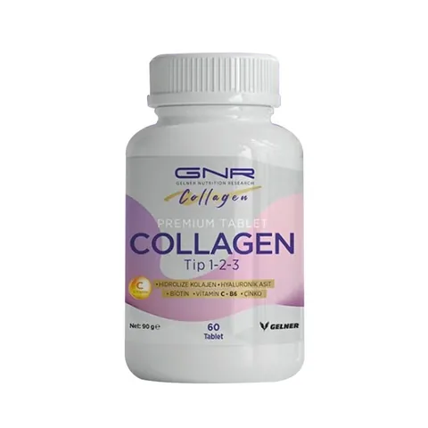 كولاجين هيدروليzed نوع 1,2,3 60 قرص من جنر كولاجين Gnr Collagen