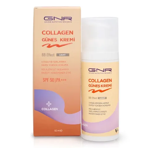 Gnr Collagen BB Effekt Sonnencreme SPF 50 - Light 50ml