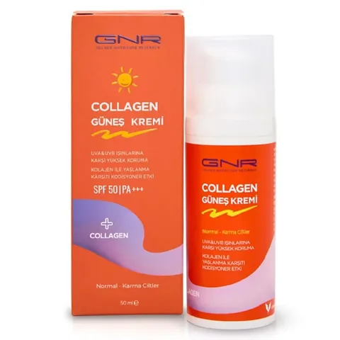 Gnr Collagen Spf 50 Sunscreen Normal Combination Skin 50 ml
