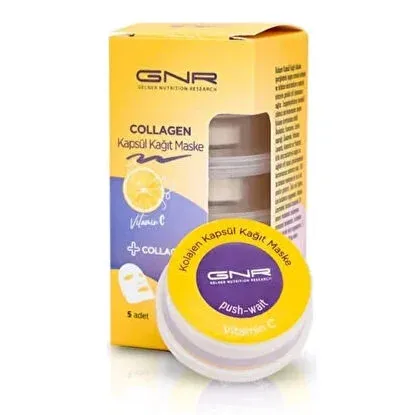 Gnr Collagen Capsule Paper Mask 5 pcs