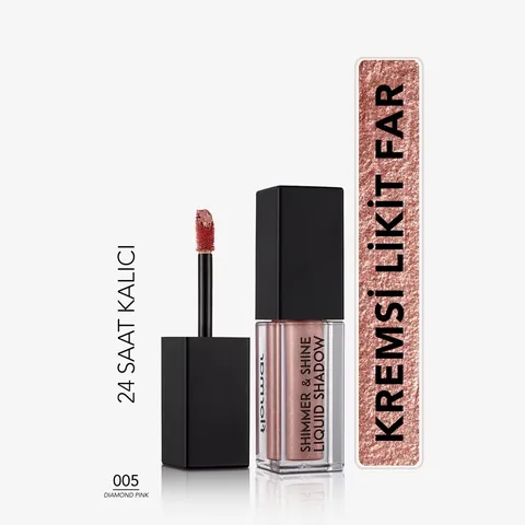 Flormar Glitzer Flüssig Lidschatten #005 - Auffälliger Glamour Glanz