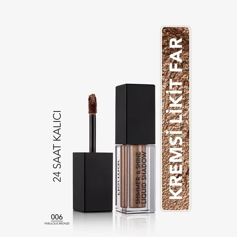 Flormar Shimmer & Shine Glitter Liquid Eyeshadow No: 006