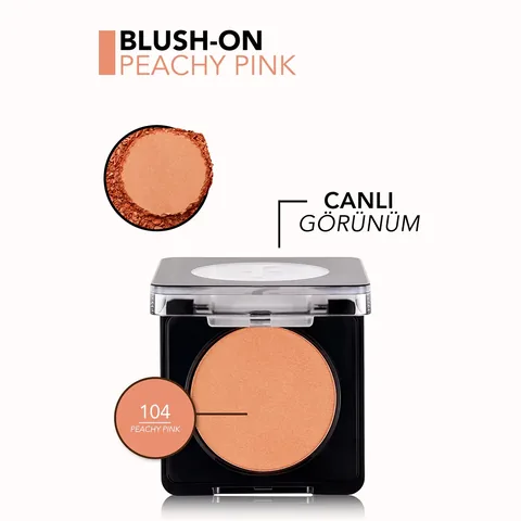 Flormar Blush-on Blush 104 peachy Pink